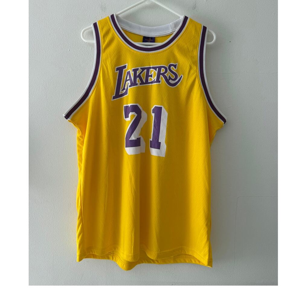 Los Angeles Lakers Michael Cooper #21 Links Marketing Group Jersey NBA Tank XL